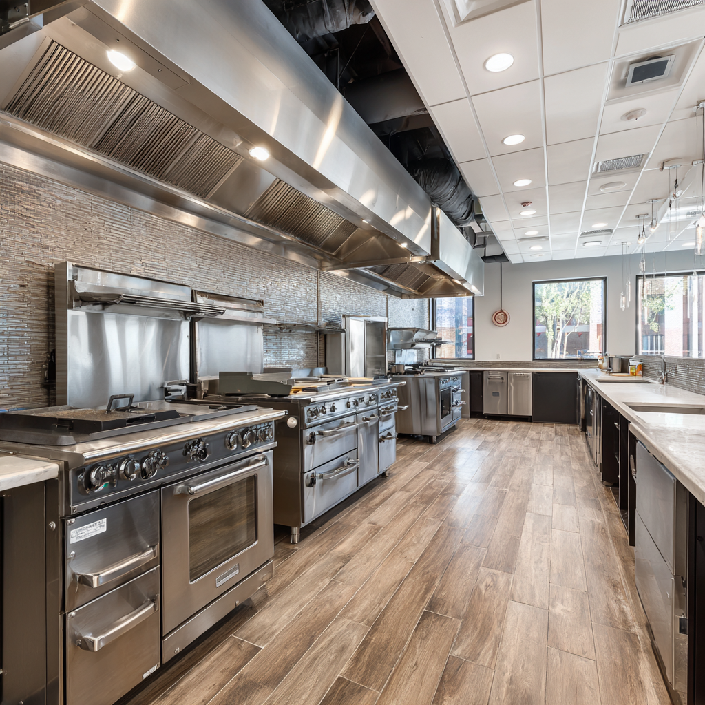 Gourmet kitchen facility